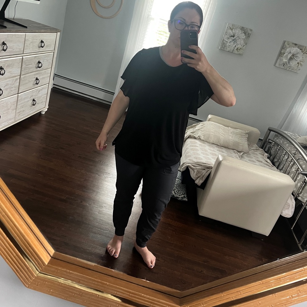 Calvin Klein flowy shirt